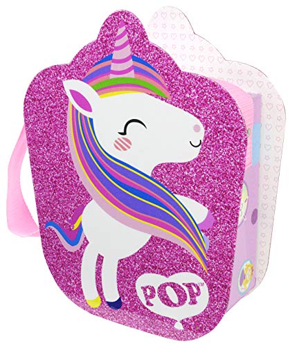 Markwins Pop Girl Beauty Case - Joyero Con Kit De Maquillaje Y Accessorios - Set De Maquillaje Para Niñas - Juguetes Niñas - Selección De Productos Seguros En Un Joyero Con 3 Pisos 560 g