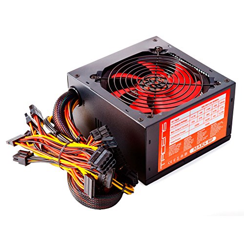 Mars Gaming MPII650, Fuente De Alimentación Para Ordenador, SATA, 650W, Rojo