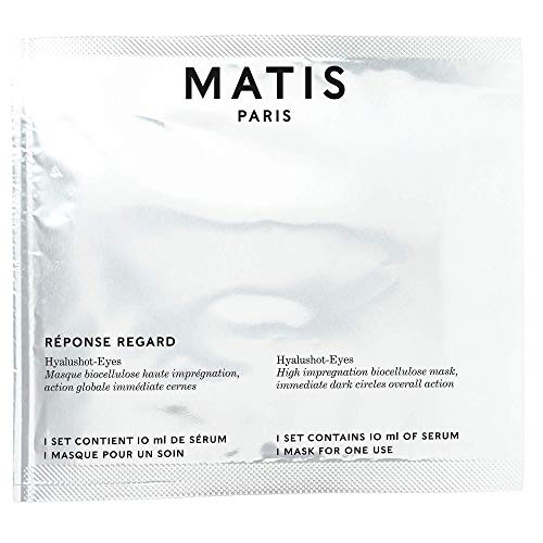 Matis Hyalushot-Eyes - Máscara de biocelulosa de alta impregnación, 0,1 kg