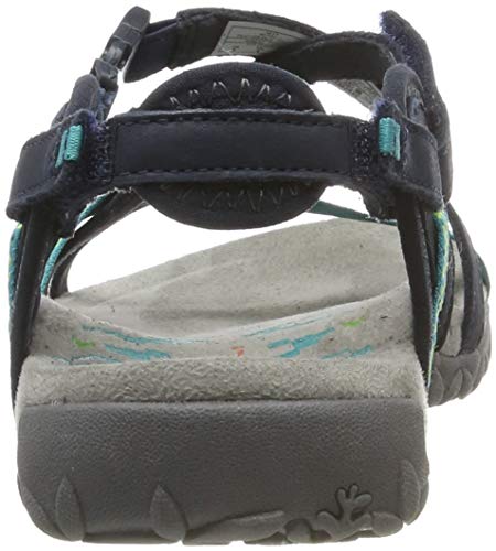 Merrell Terran Lattice Ii Tira de tobillo para Mujer, Azul (NAVY), 38 EU