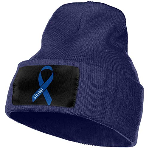 Miedhki Gorra para Tejer 100% acrílica Unisex, Gorra de esquí Original Resistente al cáncer de Colon