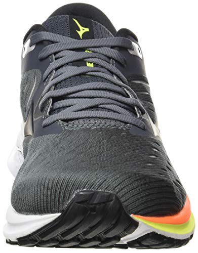 Mizuno Wave Rider 24, Zapatillas para Correr de Carretera para Hombre, Crock/Phanton/Shortorange, 43 EU