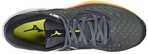 Mizuno Wave Rider 24, Zapatillas para Correr de Carretera para Hombre, Crock/Phanton/Shortorange, 43 EU