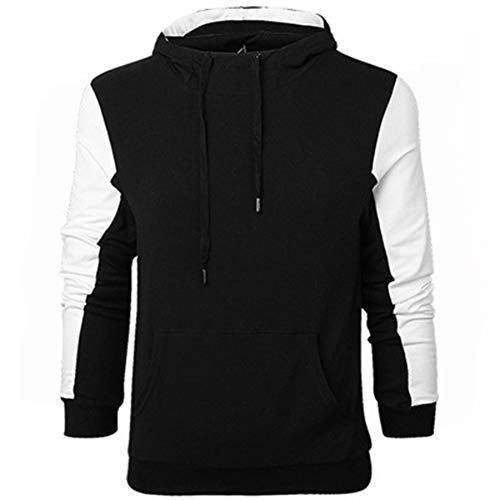 Mr.BaoLong&Miss.GO Sudadera con Capucha para Hombre, Chaqueta Deportiva con Capucha para Entrenamiento Físico, Chaqueta Cálida Y Cómoda