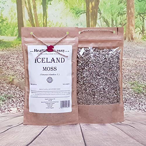 Musgo de Islandia 100g (Cetraria islandica) / Iceland Moss 100g - Health Embassy - 100% Natural