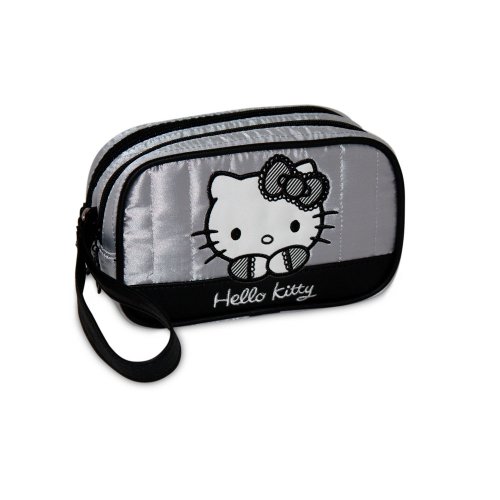 Neceser doble Platinum Hello Kitty