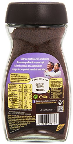 Nescafé Vitalissimo Natural Café Soluble - 200 gr