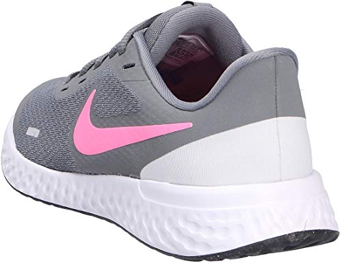 Nike Revolution 5 Big Kids - Zapatillas de running para niño, color Gris, talla 36 EU