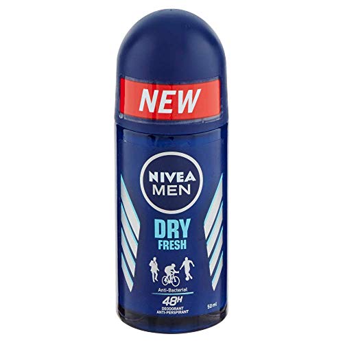 Nivea Men Dry Fresh Desodorante Roll-On (6 paquetes de 50 ml)