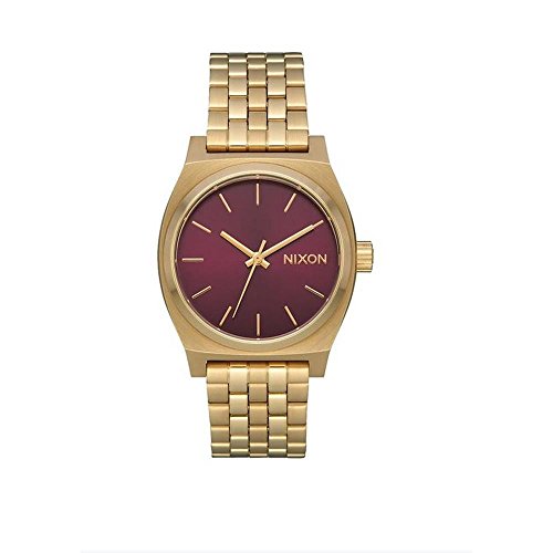 Nixon Reloj Analogico para Mujer de Cuarzo con Correa en Acero Inoxidable A1130-2809-00