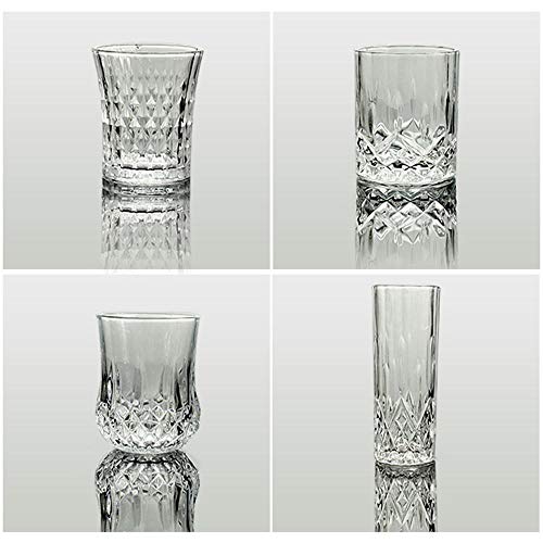 N/P Household Lead-Free Glass KTV Beer Whiskey Cup Heat-Resistant Water Cup Juice Drink Cup Milk Cup