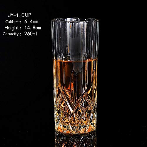 N/P Household Lead-Free Glass KTV Beer Whiskey Cup Heat-Resistant Water Cup Juice Drink Cup Milk Cup