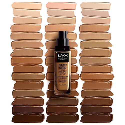 NYX Professional Makeup Base De Maquillaje Can'TtStop Won't Stop, 30 ml