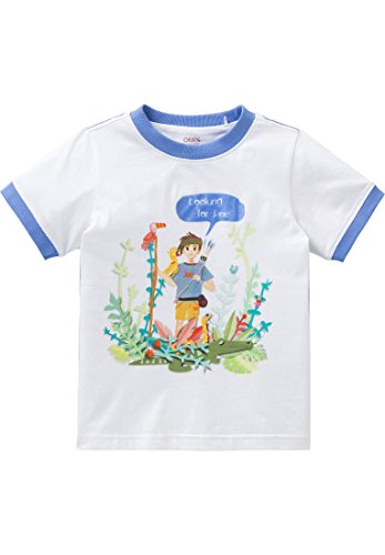 Oilily YS18BJE504 Tomaz - Camiseta para niño, color blanco blanco 86 cm