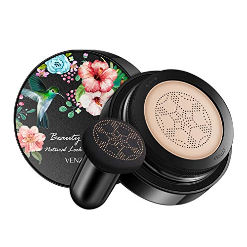 Onkessy Mushroom Air Cushion BB Cream Foundation Makeup Moisturizing Waterproof Cover Blemishes Concealer Makeup Base Primer Cream