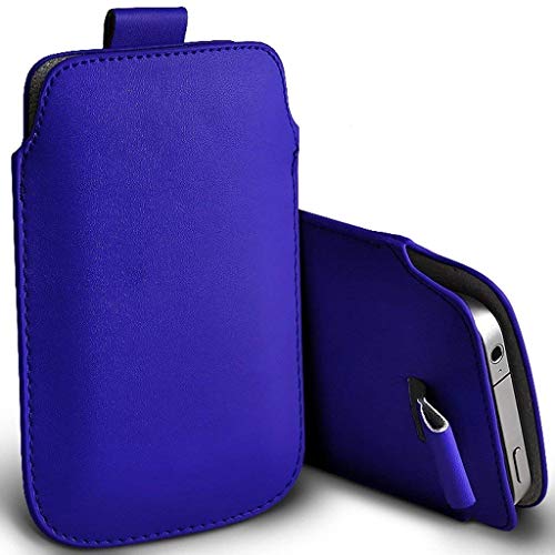 ONX3 - Funda de piel sintética para Samsung Galaxy J2 (2018), color azul