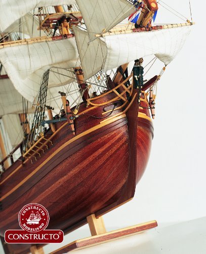 Outletdelocio Constructo 80817. Maqueta de Barco en Madera. Mercante H.M.S. Bounty. Escala 1/50 + Herramientas. 25626/57395