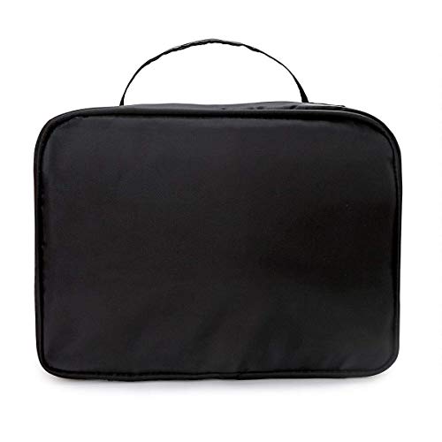 Ovejas en Blanco y Negro Bolsa de Aseo cosmética portátil Bolsa de Maquillaje de Viaje Bolsa Impermeable Organizador Colgante para Mujer niña