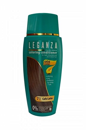 Pack Ahorro de 2 x Tintes Bálsamo Natural para el Cabello, Color Café con Leche 71