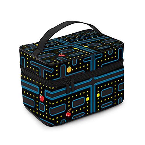 Pacman - Neceser de maquillaje con diseño retro de videojuegos