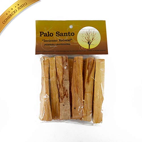 Palo Santo Incienso Natural Grande de Peru Varillas para Quemar Ambientador, Spirit, Native Rituals