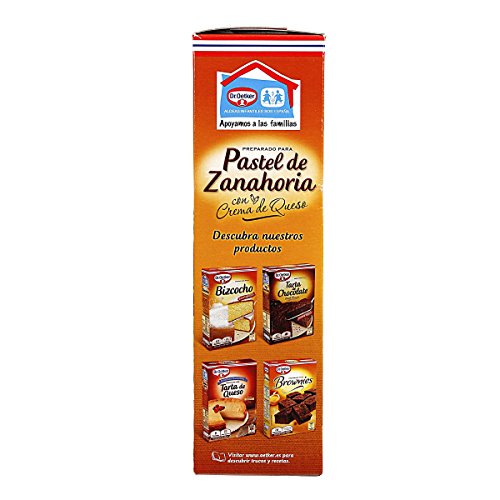 Pastel de zanahoria Dr. Oetker