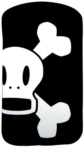 Paul Frank - Funda para teléfonos móviles, diseño de calavera, color negro