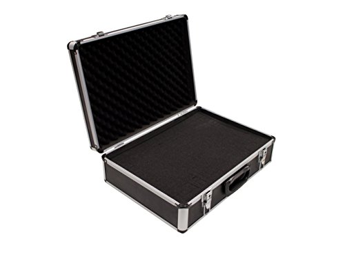 PeakTech 7310 - Estuche Universal para Dispositivos de Medición, Robusto, Almacenamiento de Herramientas, Relleno de Espuma, con Cerradura, Protección Contra El Polvo, Xl - 460 x 330 x 150 mm