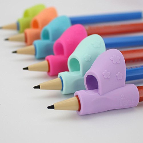 Pencil Grip,, 3 piezas/set los niños Lápiz Soporte pluma escritura ayuda agarre postura corrección herramienta nuevo (una variedad de opcionales)