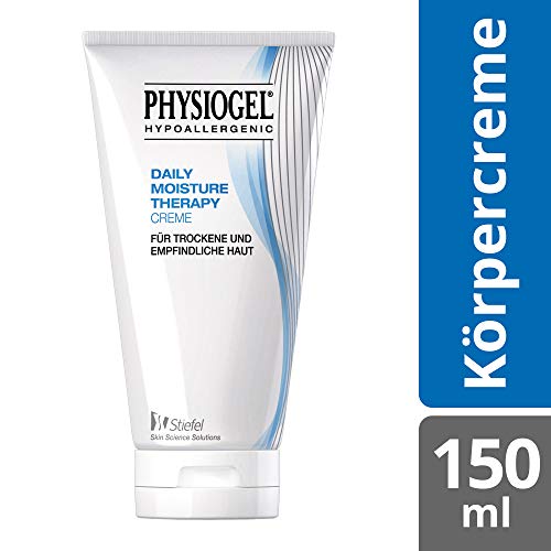 Physiogel Crema terapéutica de hidratación diaria, hipoalergénica, para una hidratación duradera, 150 ml