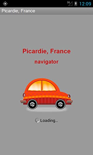 Picardie, Francia GPS Navigator: Offline OSM Soft