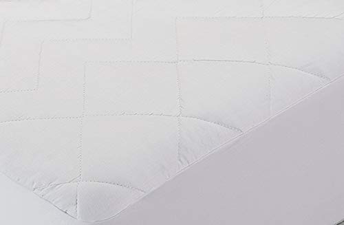 Pikolin Home - Cubre colchón acolchado, antialérgico (antiácaros, bacterias y moho), impermeable, 90x190/200cm-Cama 90 (Todas las medidas)