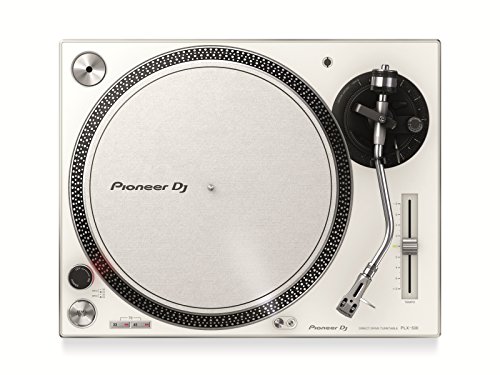 Pioneer PLX-500 Direct drive DJ turntable Blanco - Tornamesas para dj (Direct drive DJ turntable, 33 1/3,45,78 RPM, 0,15%, 50 dB, 1,6 kg/cm, 1 s)