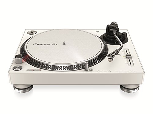 Pioneer PLX-500 Direct drive DJ turntable Blanco - Tornamesas para dj (Direct drive DJ turntable, 33 1/3,45,78 RPM, 0,15%, 50 dB, 1,6 kg/cm, 1 s)