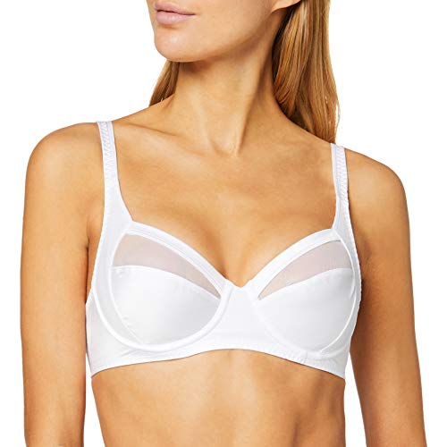 Playtex Silhouette P04PY Sujetador, Blanc (White 000) (White 000), 105D para Mujer