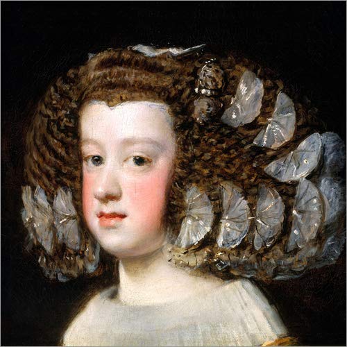 Póster 13 x 13 cm: Infanta Maria Teresa de Diego Rodriguez de Silva y Velazquez - impresión artística, Nuevo póster artístico