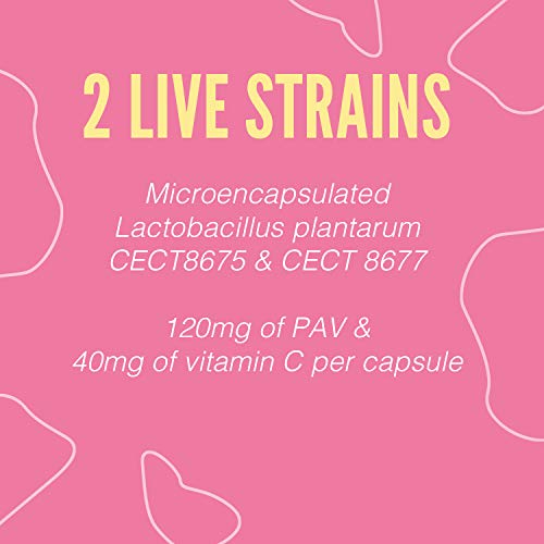 Probio7 Intiflor | Probióticos Para Mujeres | Con Extracto De Arándano | Para la Salud Femenina Íntima | 2 Cepas Vivas Clínicamente Probadas (30 Capsulas)