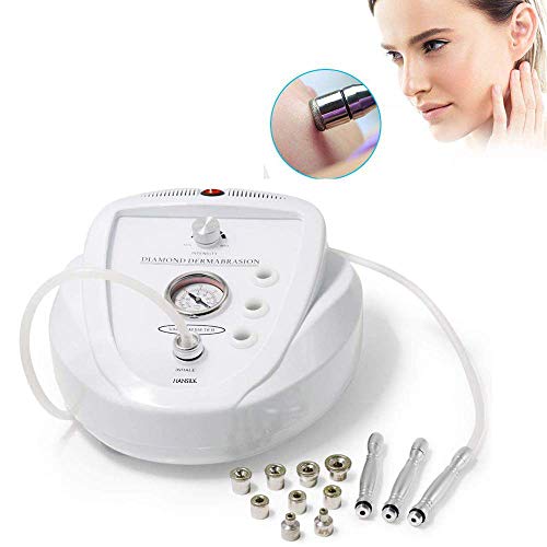 Profesional Microdermoabrasión de diamante Peeling de piel seguro Rejuvenecimiento de la piel Uso personal en el hogar Máquinas de salón Máquina de belleza (Potencia de succión: 60 pa)