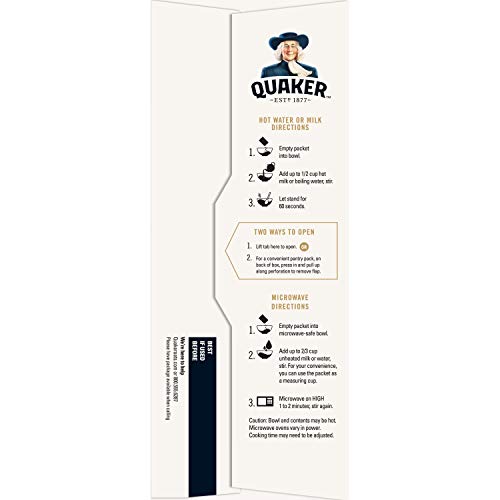 Quaker Instant Oatmeal Flavor Variety 10 pk