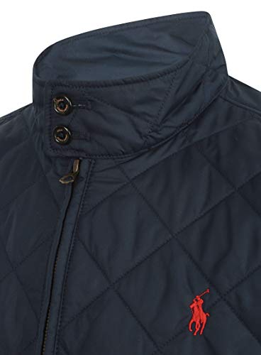 Ralph Lauren Barracuda - Chaqueta acolchada para hombre azul marino S