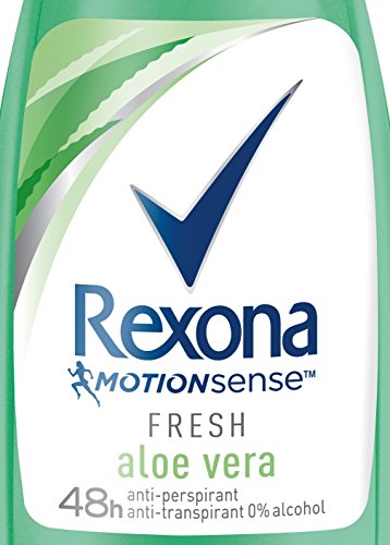 Rexona - Desodorante en roll - on de aloe vera, mujer, pack de 6 (6 x 50 ml)