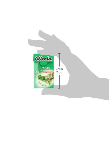 Ricola - Perlas de hierbas suizas - Menta - 25 g