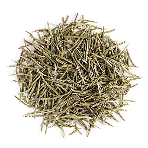 Romero seca orgánico hierba aromática - Hierba culinaria que realza los sabores - Rosmarinus officinalis cultivado en Grecia Rosemary 100g