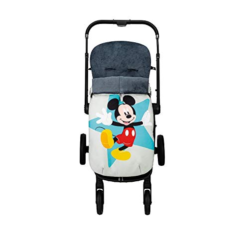 Saco POLAR de Invierno de Silla de Paseo - (Universal-Bugaboo-Mclaren) - Mickey Geo - OFERTA