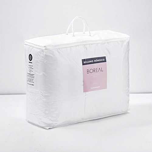 Sancarlos BOREAL -Relleno nórdico sintético, Densidad 300 g, Relleno de fibra hueca siliconada, Cama 135