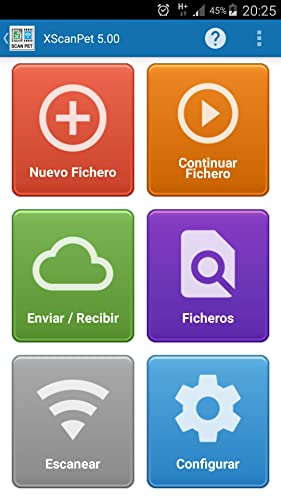 SCANPET codigo de barras + inventario + Excel + escaner WIFI