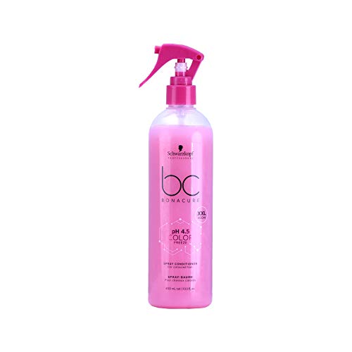 Schwarzkopf BC Ph4.5 BONACURE Color Freeze Spray ACONDICIONADOR 400ML, Único, 400 ml, 400