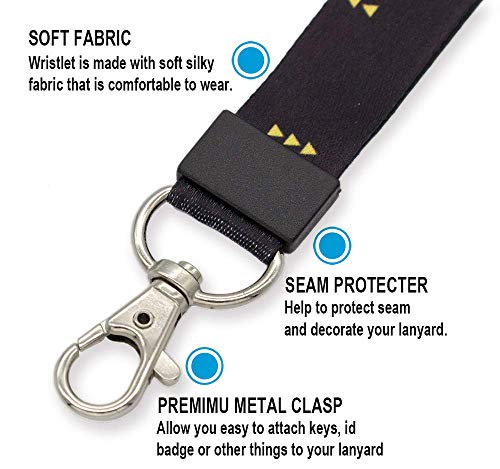 SENLLY Llavero Correa para Cuello Cordón Cuerda Neck Lanyard Strap, para el key, Keychain Teléfono Móvil, USB, Llaves, Nombre Tag, Tarjetas de Identificación