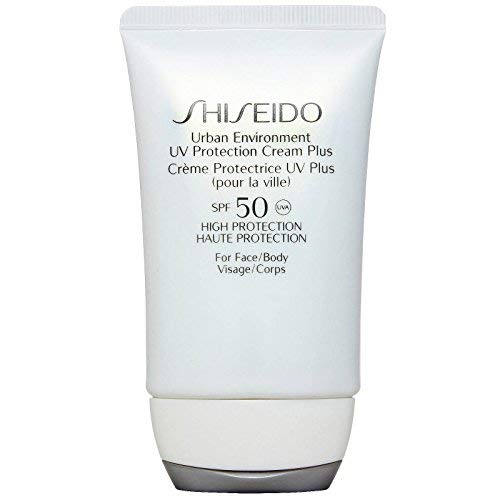 Shiseido Urban Environment Uv Protection Face and Body Cream for Unisex SPF 50, 1.8 Ounce by Shiseido