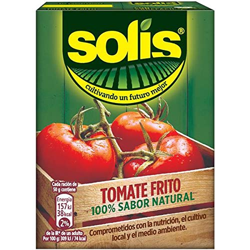 SOLIS Tomate Frito Brick - Tomate sin gluten - 350 g